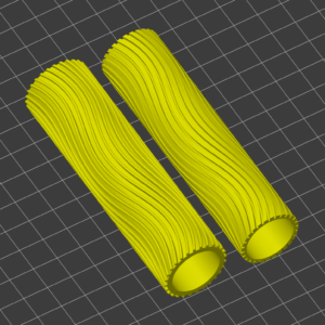 Wave Pattern Texture Roller For Polymer Clay