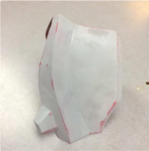 Raw Genji Helmet Overwatch Cosplay 3D Printed