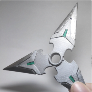 Genji’s Shurikens from Overwatch Ninja Throwing Stars