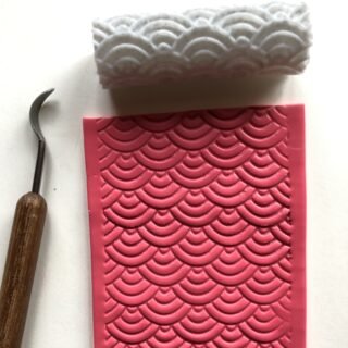Arch Texture Roller For Polymer Clay