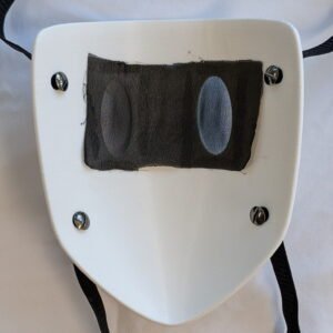 High-rise Invasion Cosplay Sniper Mask, Yayoi Kusakabe, Smile Mask, Yuri Honjô mask