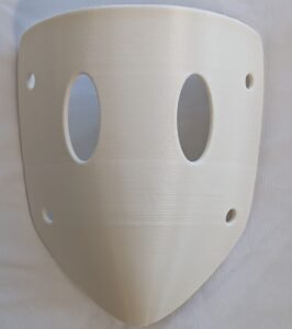 High-rise Invasion Cosplay Sniper Mask, Yayoi Kusakabe, Smile Mask, Yuri Honjô mask