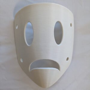 High-rise Invasion Cosplay Sniper Mask, Yayoi Kusakabe, Smile Mask, Yuri Honjô mask