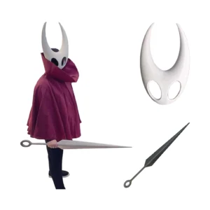 Hornet Mask and Needle Combo Hollow Knight Halloween Cosplay Costume