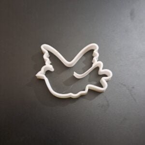 Easter Colomba Dove Cookie, Fondant Cutter