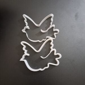 Easter Colomba Dove Cookie, Fondant Cutter