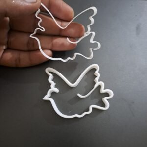 Easter Colomba Dove Cookie, Fondant Cutter