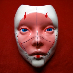 Geisha Japanese Woman Mask