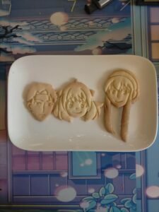 Spy X Family Anya, Loid, and Yor cutters for Cookie, Clay, Fondant