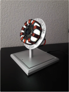 Tony Stark Arc Reactor Display - Proof That Tony Stark Has a Heart