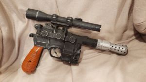Han Solo DL-44 Blaster Replica 1:1 Scale - 3D Printed Kit