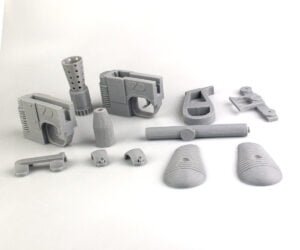 Han Solo DL-44 Blaster Replica 1:1 Scale - 3D Printed Kit