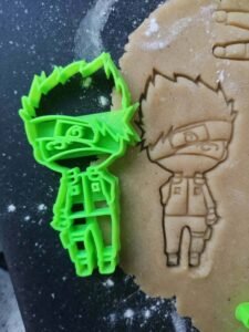 Naruto Punch Sakura, Sasuke, Kakashi, Naruto Cookie Cutters Set