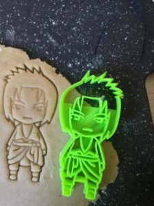 Naruto Punch Sakura, Sasuke, Kakashi, Naruto Cookie Cutters Set