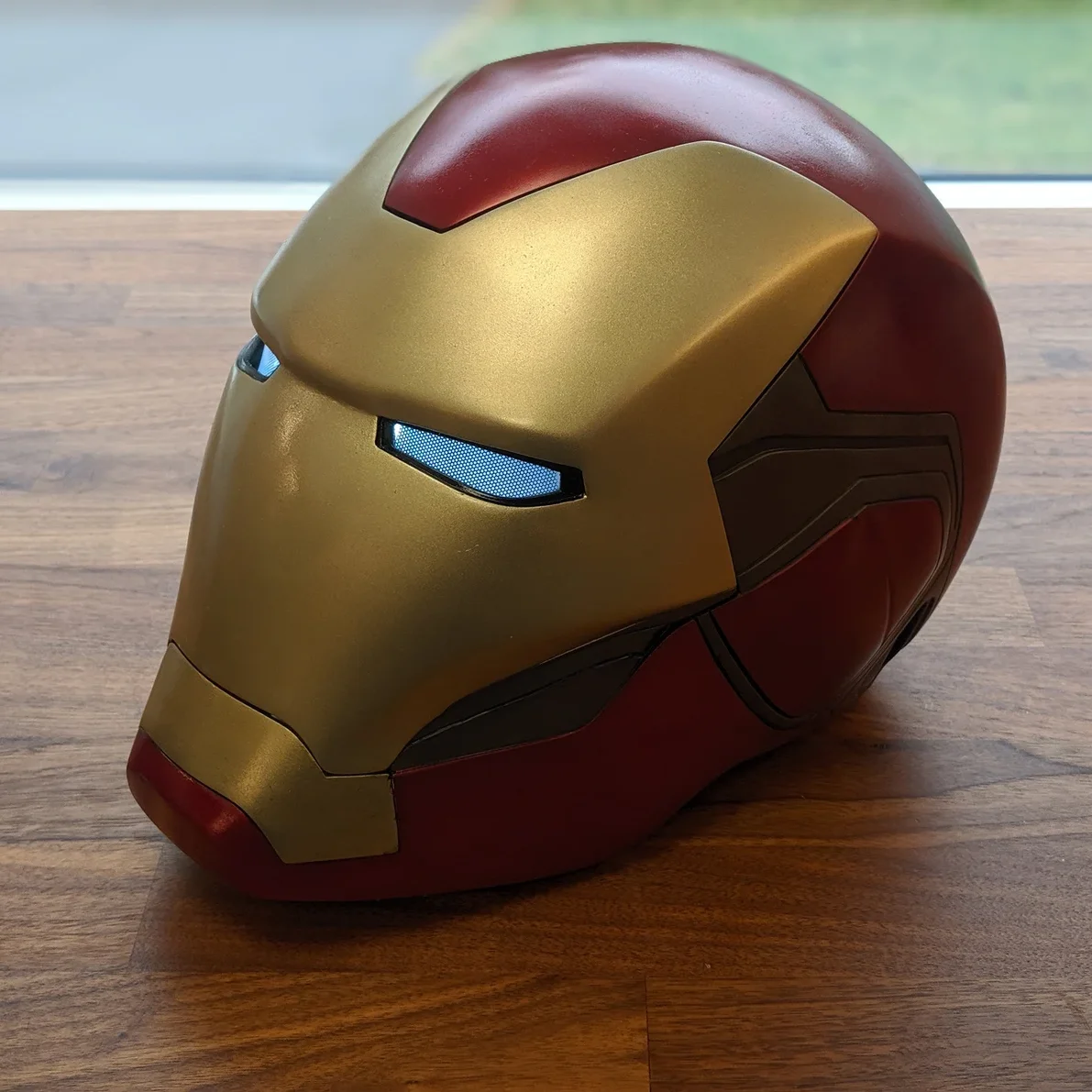 New Iron Man Iron Patriot Helmet Electric Voice-Control Mask Cosplay Prop |  eBay