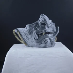 Ghost of Tsushima Oni Samurai Mask, Mempo Cosplay