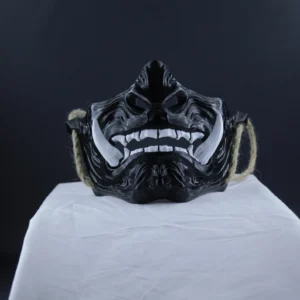 Ghost of Tsushima Oni Samurai Mask, Mempo Cosplay