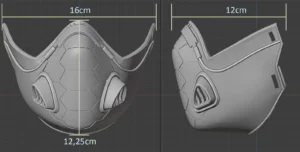 Viper Valorant Mask 3d Printed Cosplay