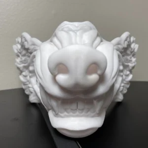 Adult Werewolf Samurai Wolf Mask