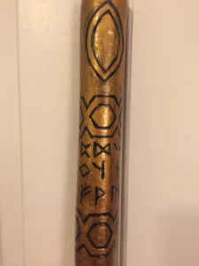 Loki Staff Gungnir Spear stolen from Odin - Made to Order