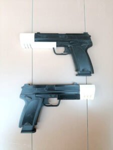 Lara Croft Pistol From Tomb Raider Replica Kit