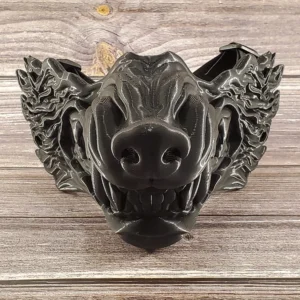 Adult Werewolf Samurai Wolf Mask