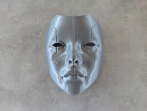 Japanese Geisha Woman Inspired Mask