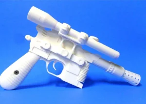 Han Solo DL-44 Blaster Replica 1:1 Scale - 3D Printed Kit