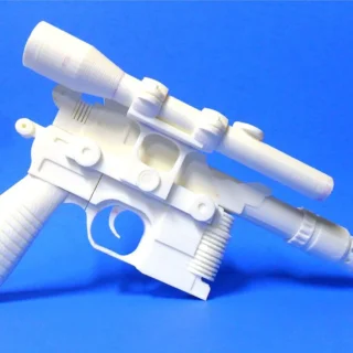 Han Solo DL-44 Blaster Replica 1:1 Scale - 3D Printed Kit