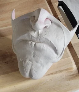 The Grabber Black Phone Mask Only