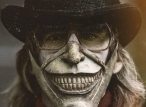 The Grabber Black Phone Mask Only