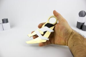 Valorant Movable Prime Karambit Golden, Valorant Gift