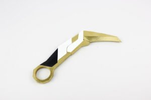 Valorant Movable Prime Karambit Golden, Valorant Gift