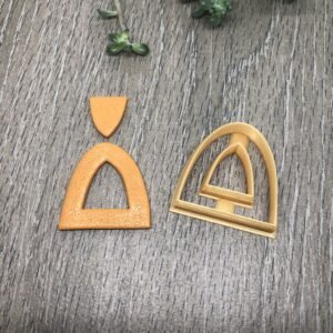 Arch Donut Earring Cutter for Polymer Clay Art