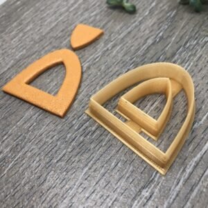 Arch Donut Earring Cutter for Polymer Clay Art