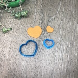 [Valentine's Day] Simple Heart Shaped Cutter for Polymer Clay Art