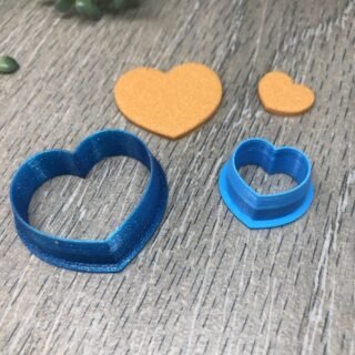 [Valentine's Day] Simple Heart Shaped Cutter for Polymer Clay Art