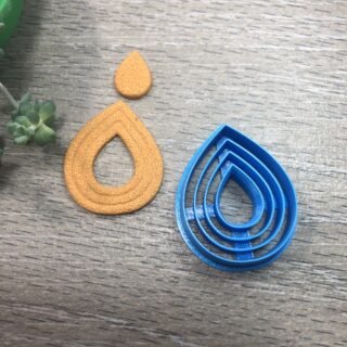Concentric Drop Cutter for Polymer Clay Art