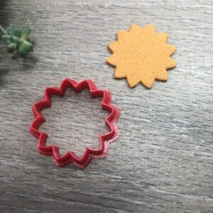 Sunflower Clay Cutter for Polymer Clay Art