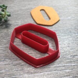 Gem Donut Earring Cutter for Polymer Clay Art