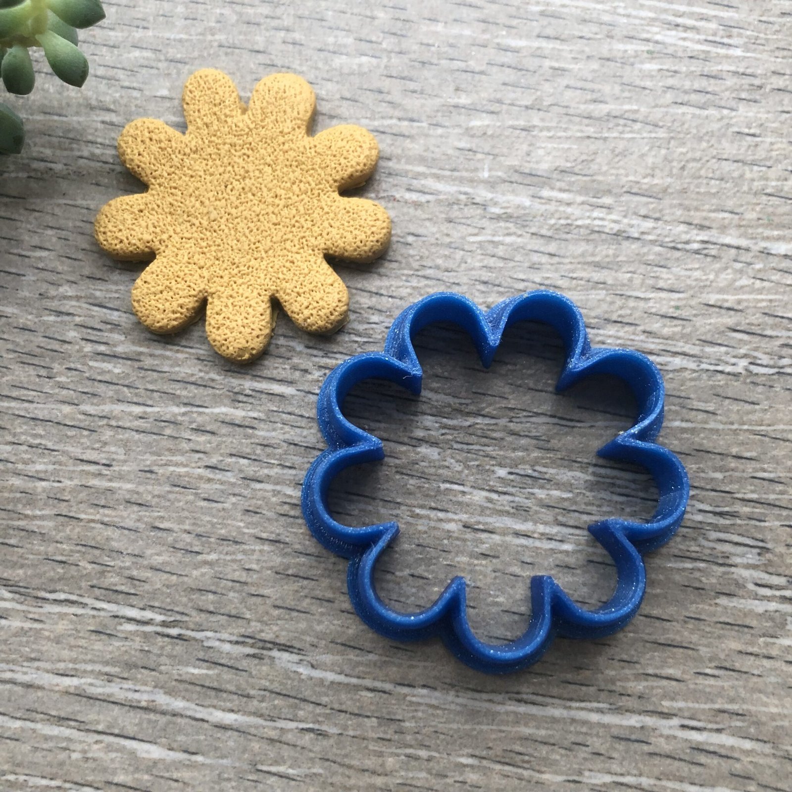 Polymer Clay Cutter Set Daisy, Polymer Clay Accessories, Clay Cutter 