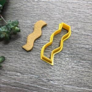 Wave Line Shape Cutter for Polymer Clay Art