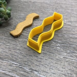 Wave Line Shape Cutter for Polymer Clay Art