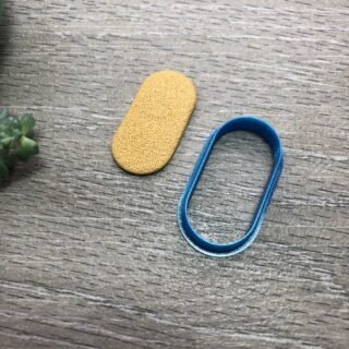 Oval Shape Cutter for Polymer Clay Art