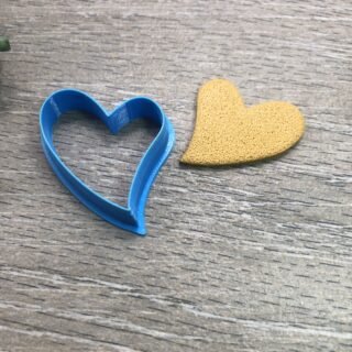 [Valentine's Day] Heart Shaped Cutter for Polymer Clay Art
