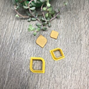 Diamond Shape Cutter for Polymer Clay Art