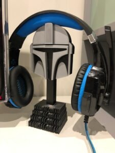 Mandalorian Headphone Stand | Gaming Headphone Holder| Gift idea