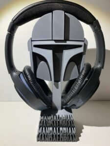 Mandalorian Headphone Stand | Gaming Headphone Holder| Gift idea