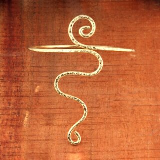 Snake Design Arm Cuff, Snake Upper Arm Cuff, Bracelet Cuff, Arm Band