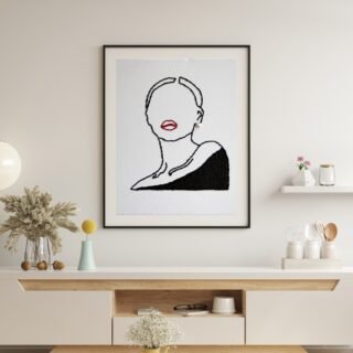Lady Rogue Canvas Painting